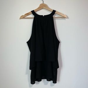 CUTE!  Black Tiered Paper Crane Tank